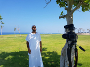 يافا: الشيخ محمود شنير خطيب صلاة عيد الأضحى الموحدّة في الخلاء "متنزه العجمي"